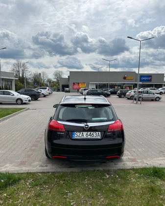 Opel Insignia cena 23900 przebieg: 185500, rok produkcji 2012 z Szczekociny małe 79